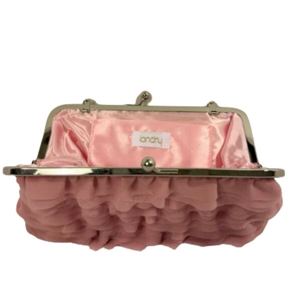 NWT Kate Landry Pink Ruffle Bag - Picture 4 of 8